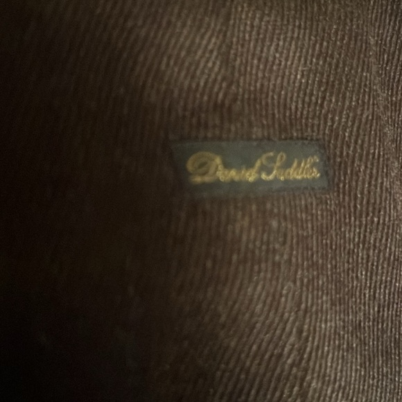 David Saddler Wool mini skirt in dark brown size 6 - Picture 6 of 7